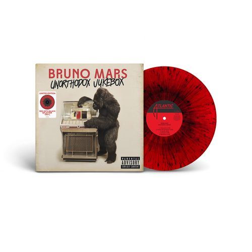 Bruno Mars - Unorthodox Jukebox (Black and Red Splatter)